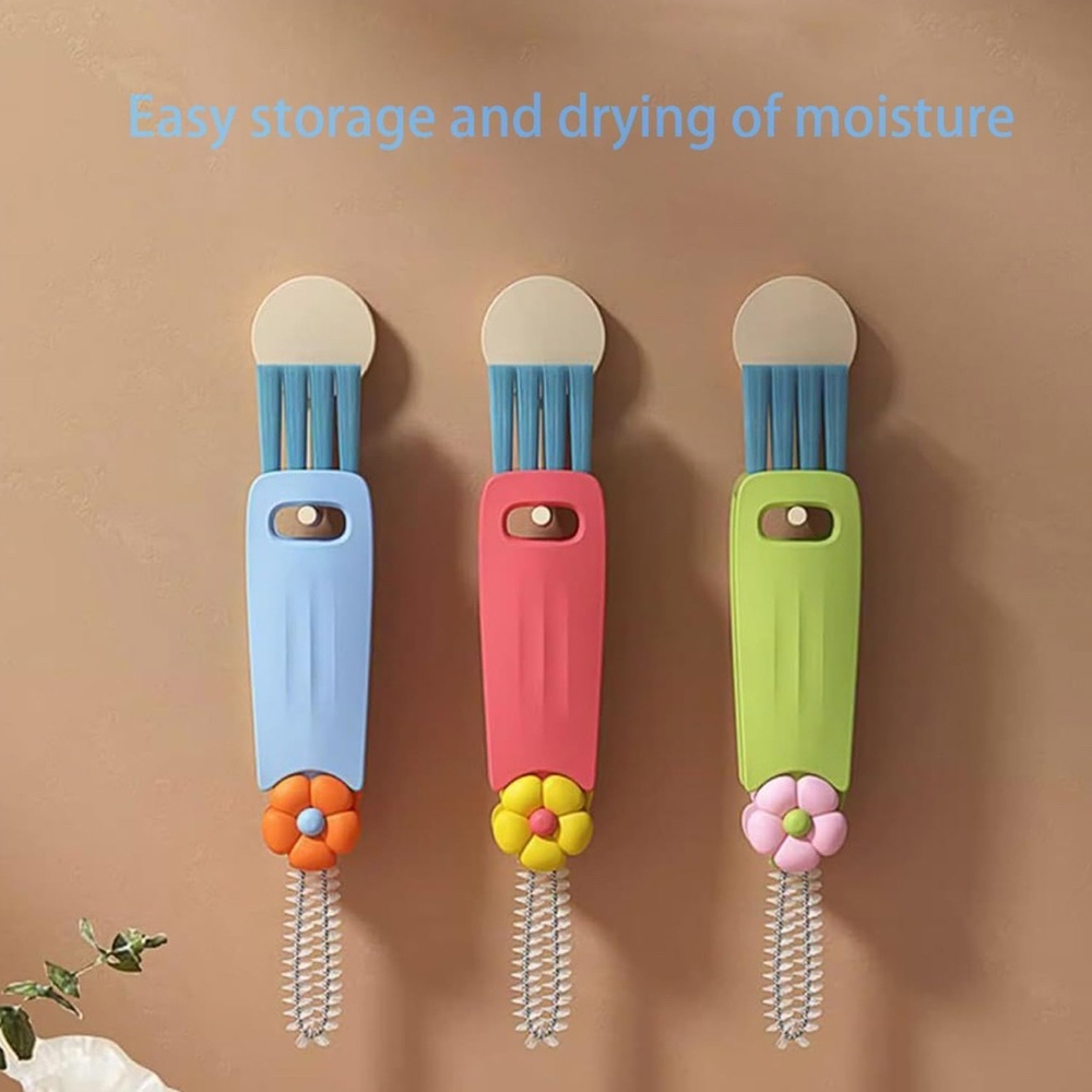 3 in 1 Cup Lid Cleaning Brush & Straw Cleaner Set 🆕 - Picture 8 of 9